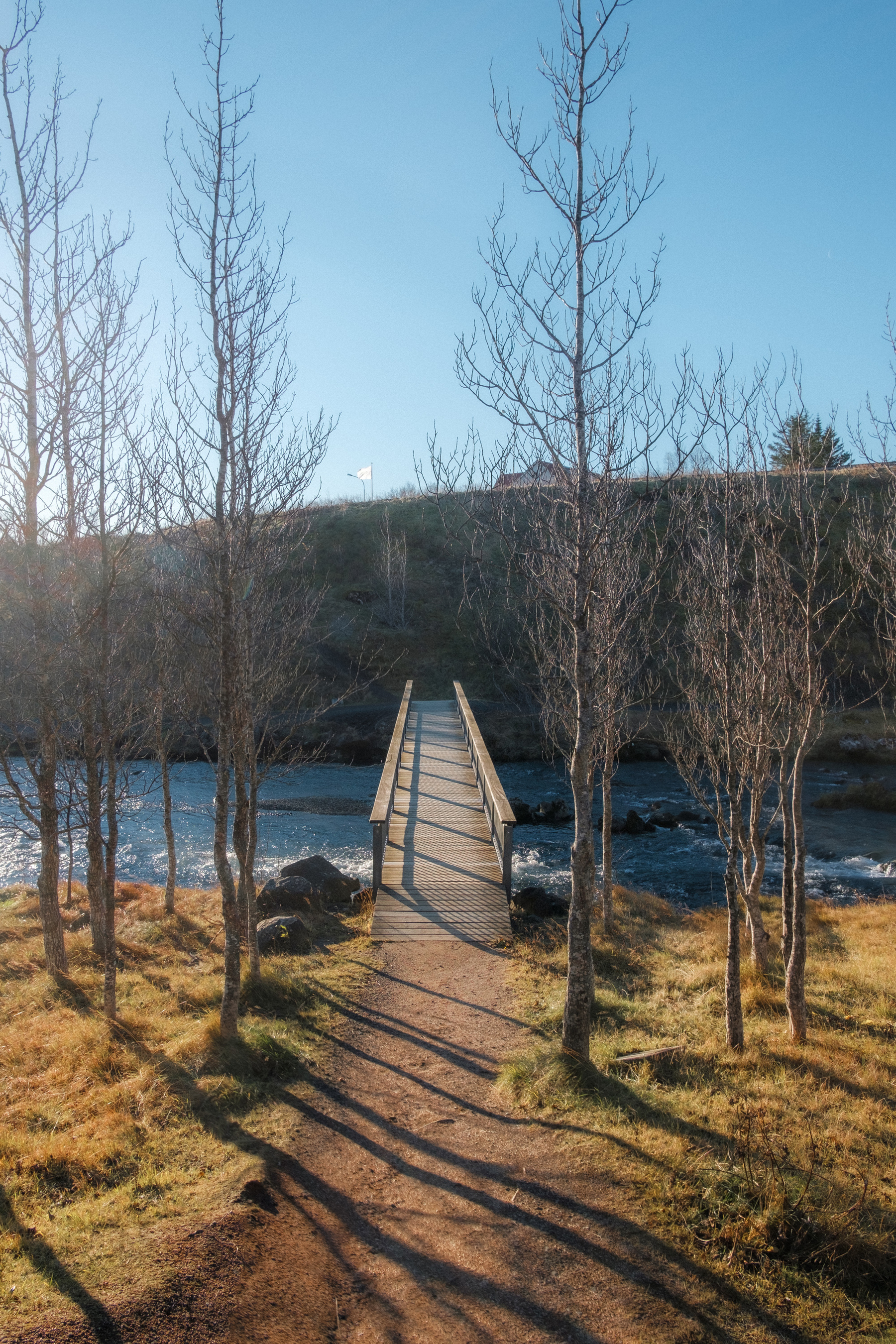 A bridge in Hveragerði